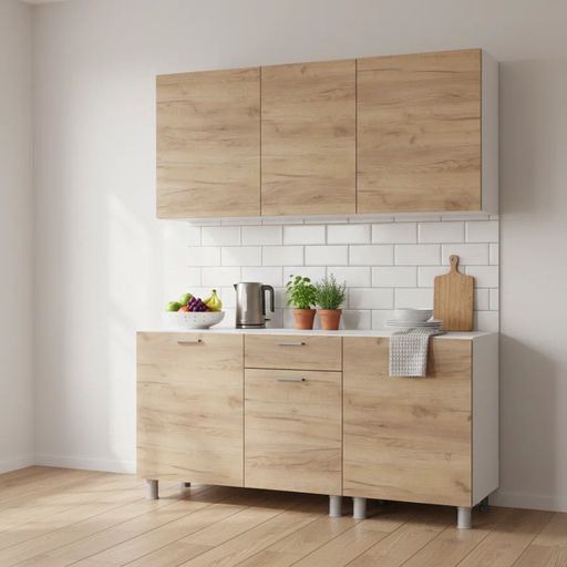 Кухонный гарнитур «Лаванда» (без столешницы)